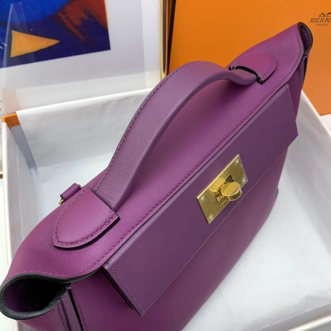 Hermes Clemence Swift Purple - Image 7
