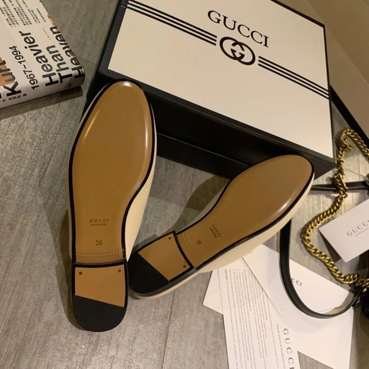 Gucci Women’s Princetown Slipper White GG - Image 5