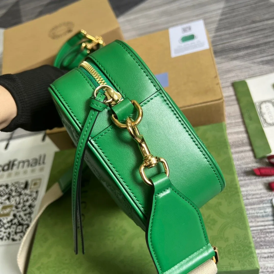 Gucci Matelasse Shoulder Bag Green - Image 4