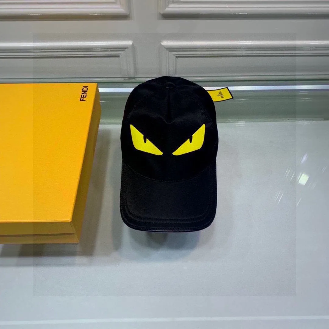 Alternative view of Fendi Baseball Eye Cap Black Fendi