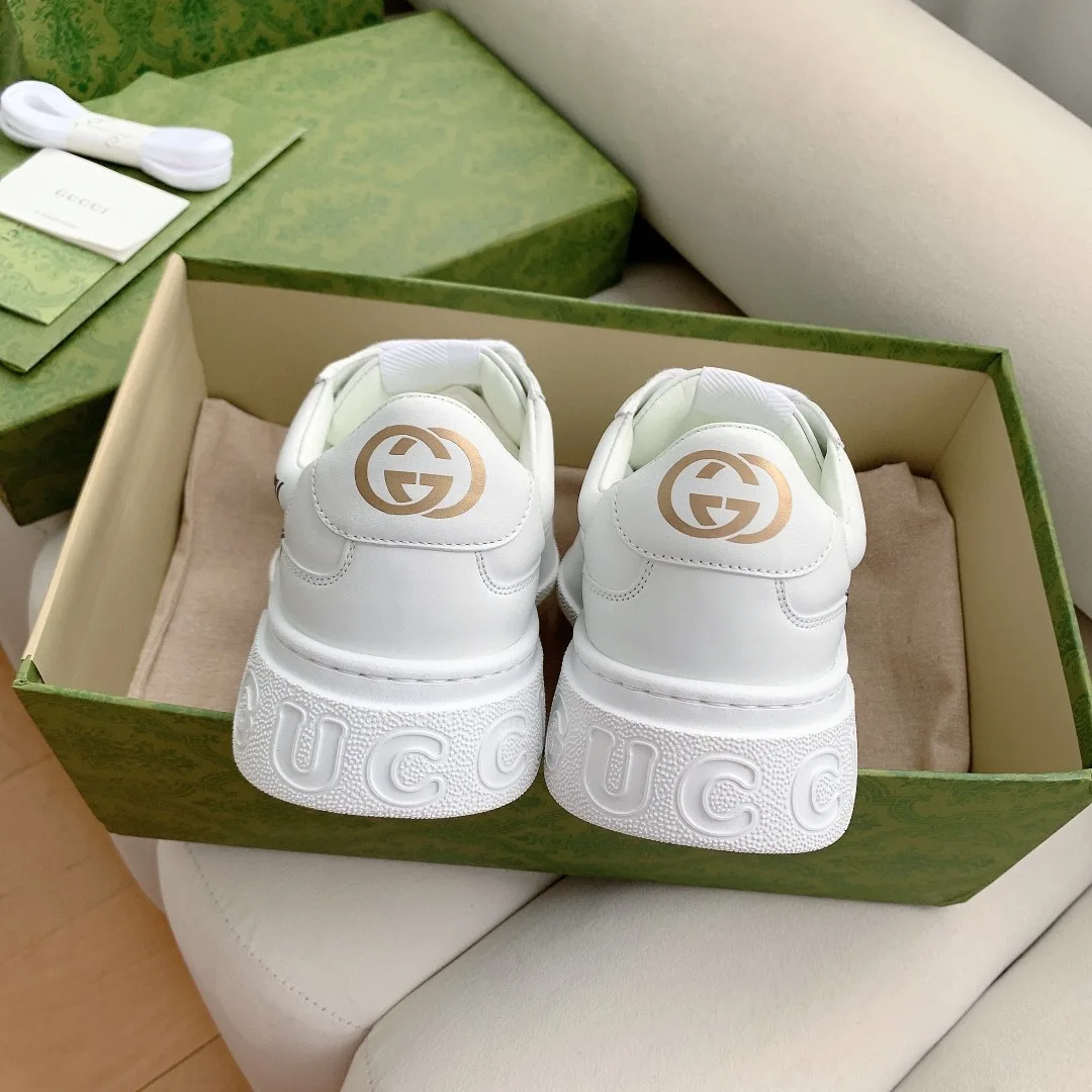 Gucci Sneaker White With Gucci Print 1XL10 - Image 8