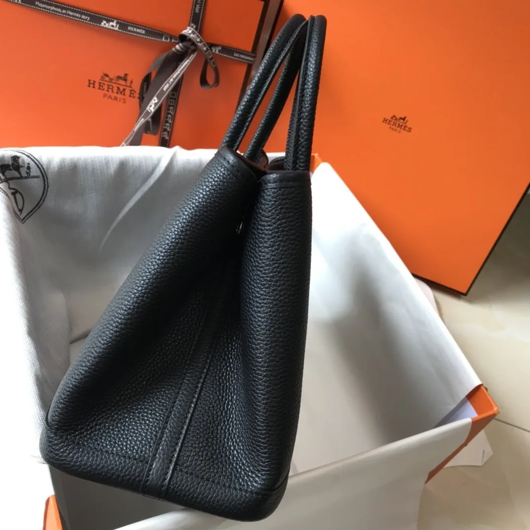 Alternative view of Hermes Garden Party 30 Tote Bag Black