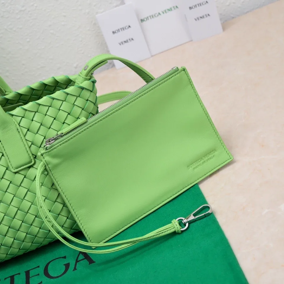 Bottega Veneta Mini Cabat Green - Image 2