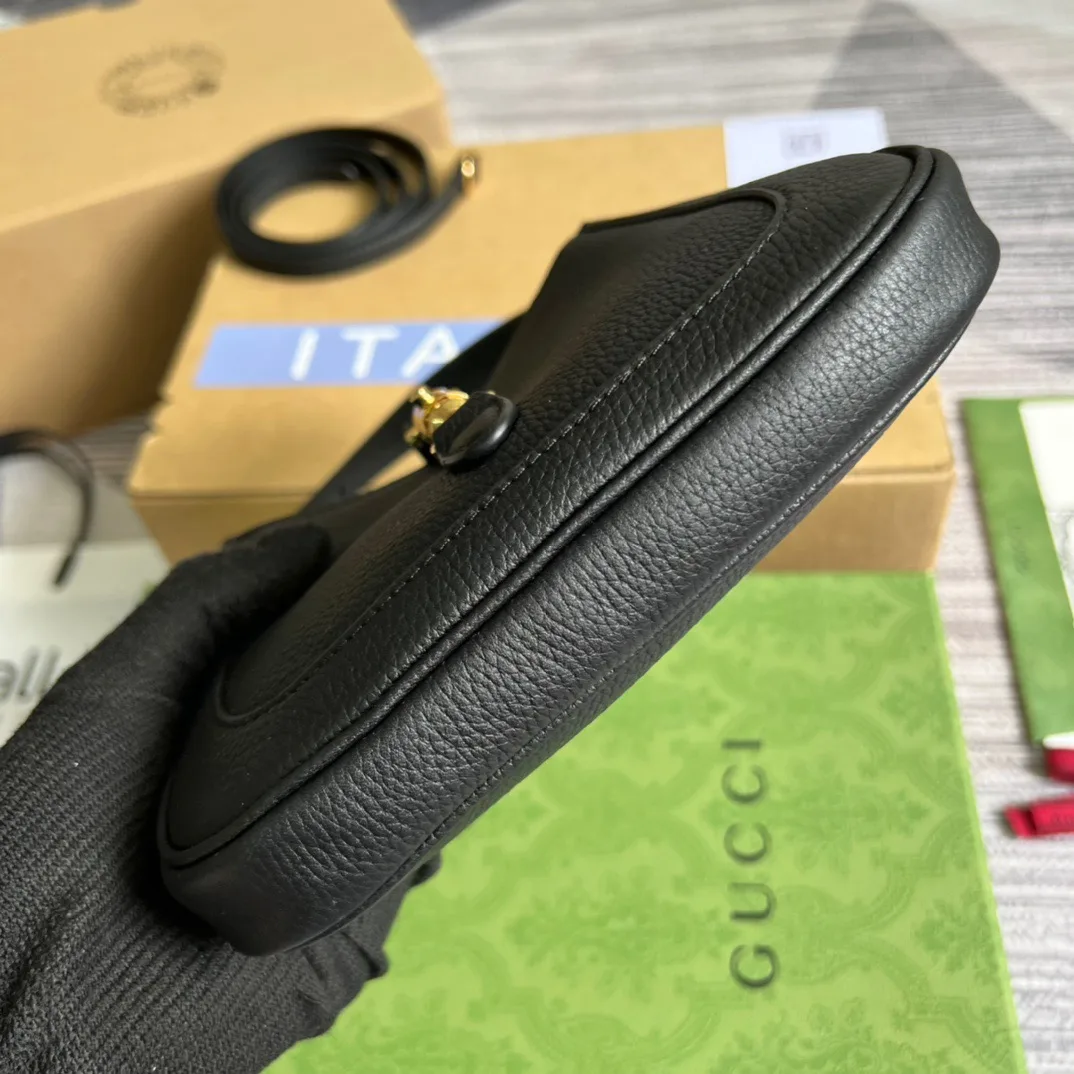 Alternative view of Gucci Jackie 1961 Mini Shoulder Bag Black