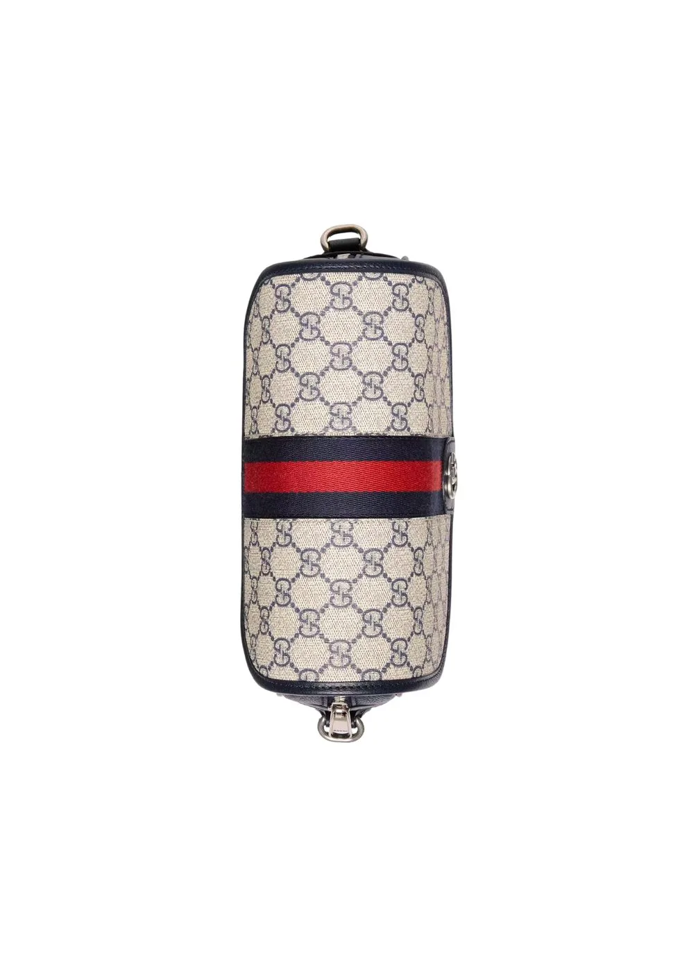 Alternative view of Gucci Ophidia GG Small Shoulder Bag Dark Blue/Beige