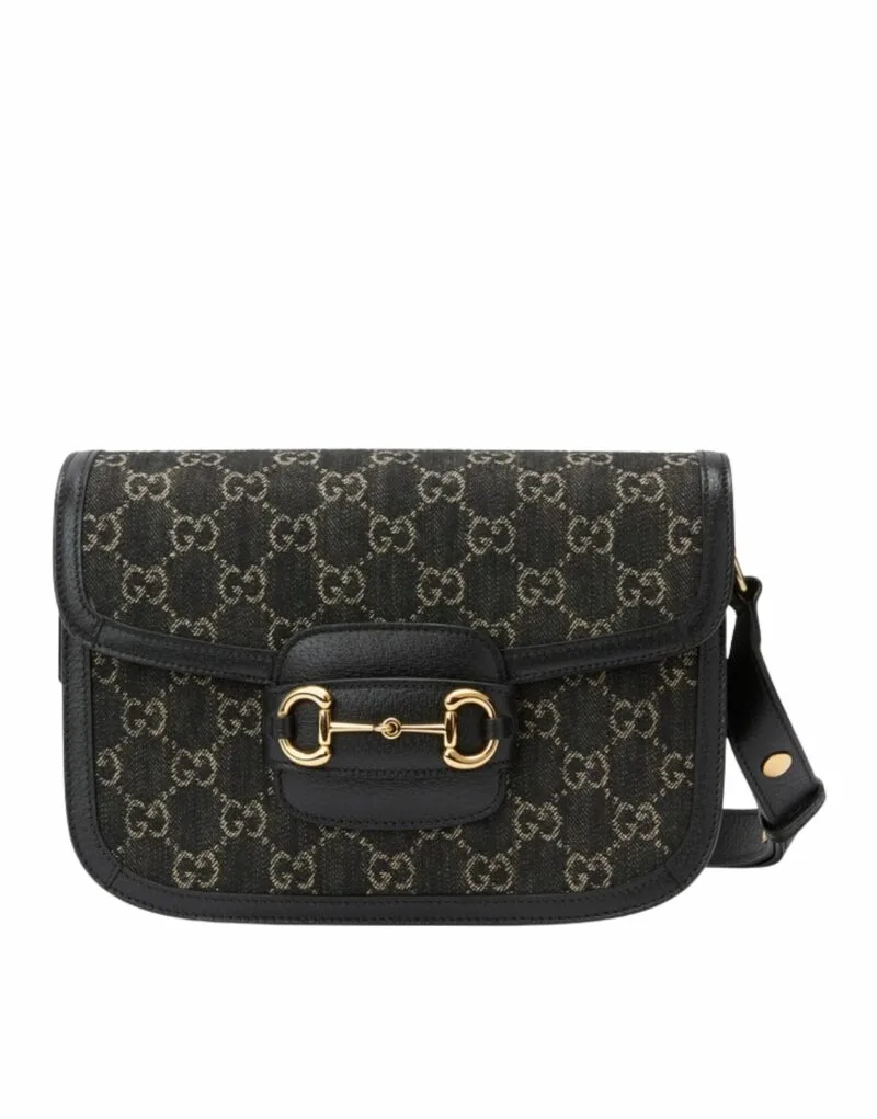 Gucci Ophidia Medium Tote Grey And Black Bag FACJY 1244- 14.2 Inches/ - Image 7
