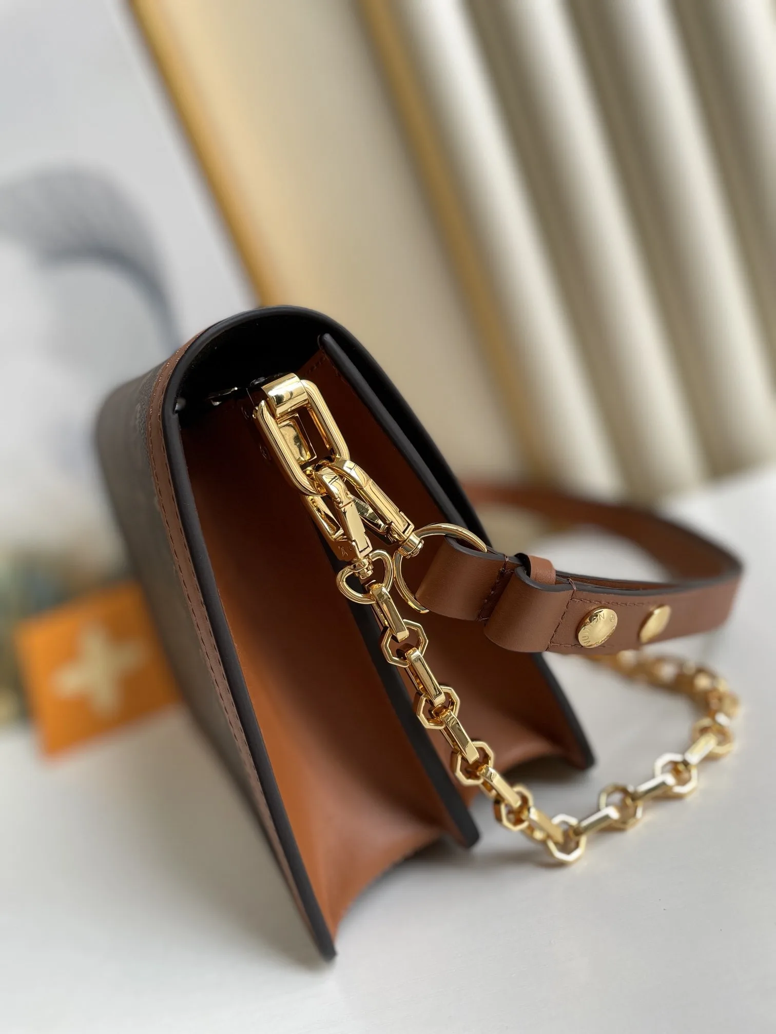 Louis Vuitton Dauphine MM Monogram And Monogram Reverse Canvas By Nicolas Ghesquière For The Cruise Collection, Women’s Handbags, Shoulder Bags LV - Image 5