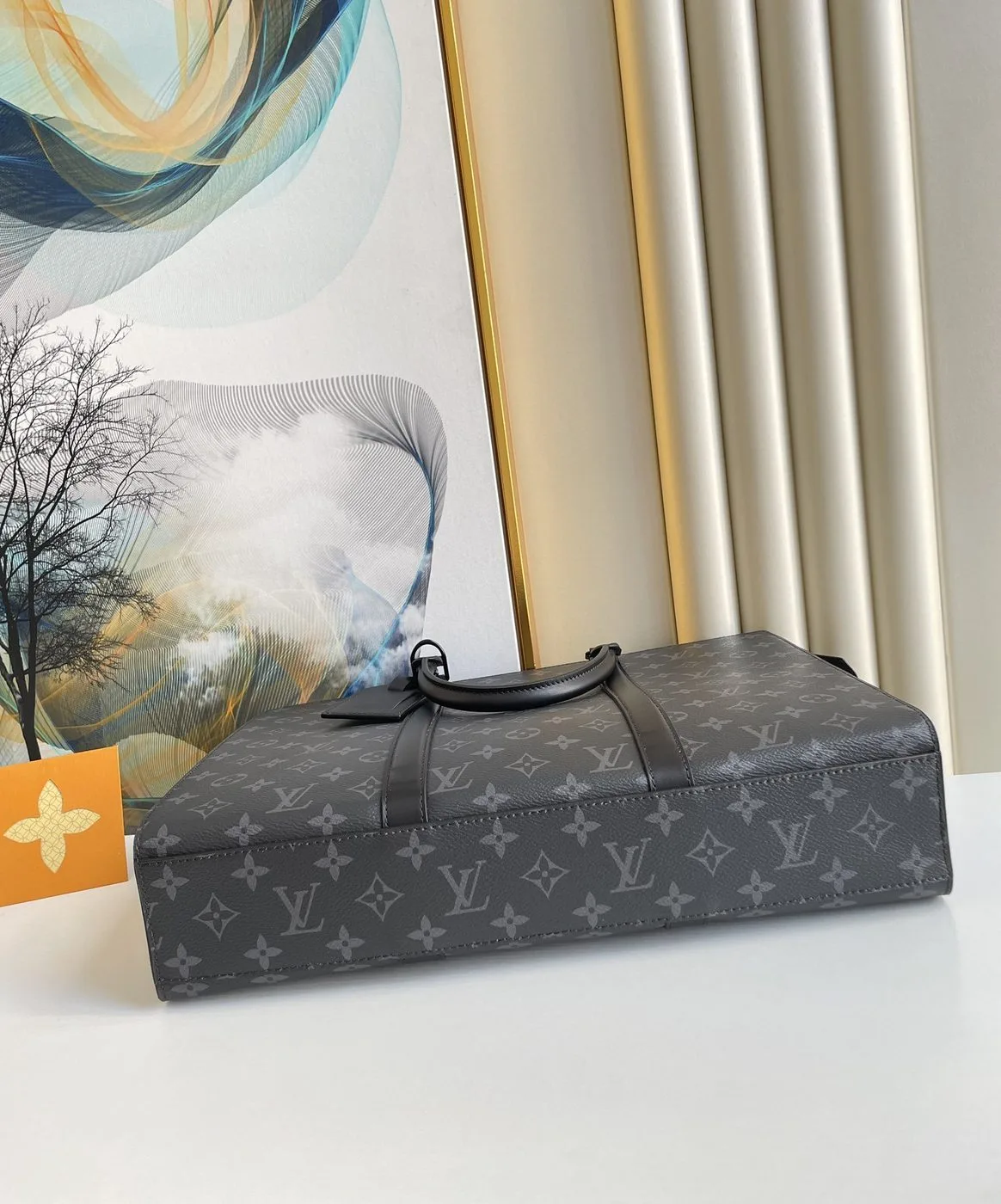 Alternative view of Louis Vuitton Sac Plat Horizontal Zippe Monogram Eclipse