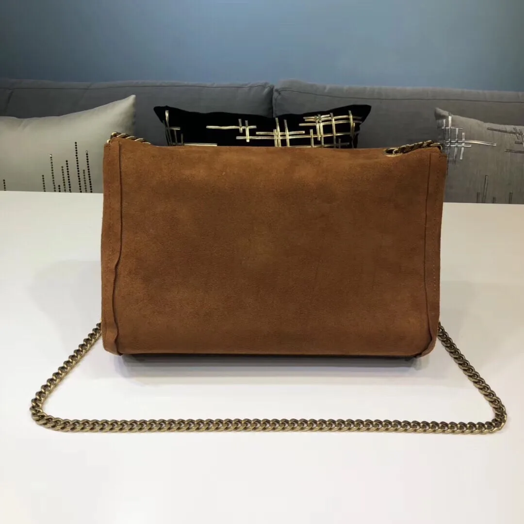 Saint Laurent Kate Medium Reversible Chain Bag Brown / YSL - Image 5