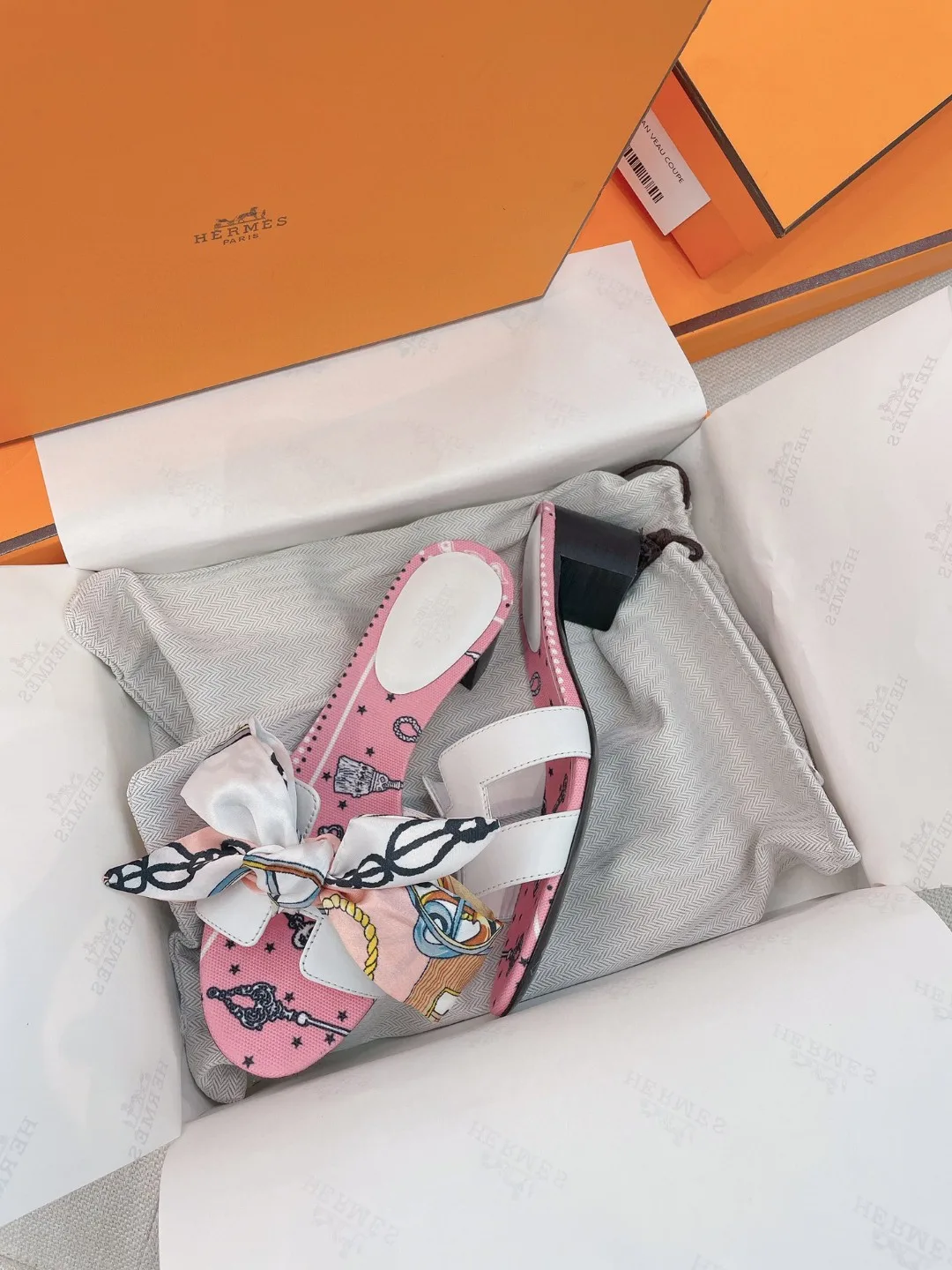 Hermes Oasis Sandal Pink , Shoes - Image 7