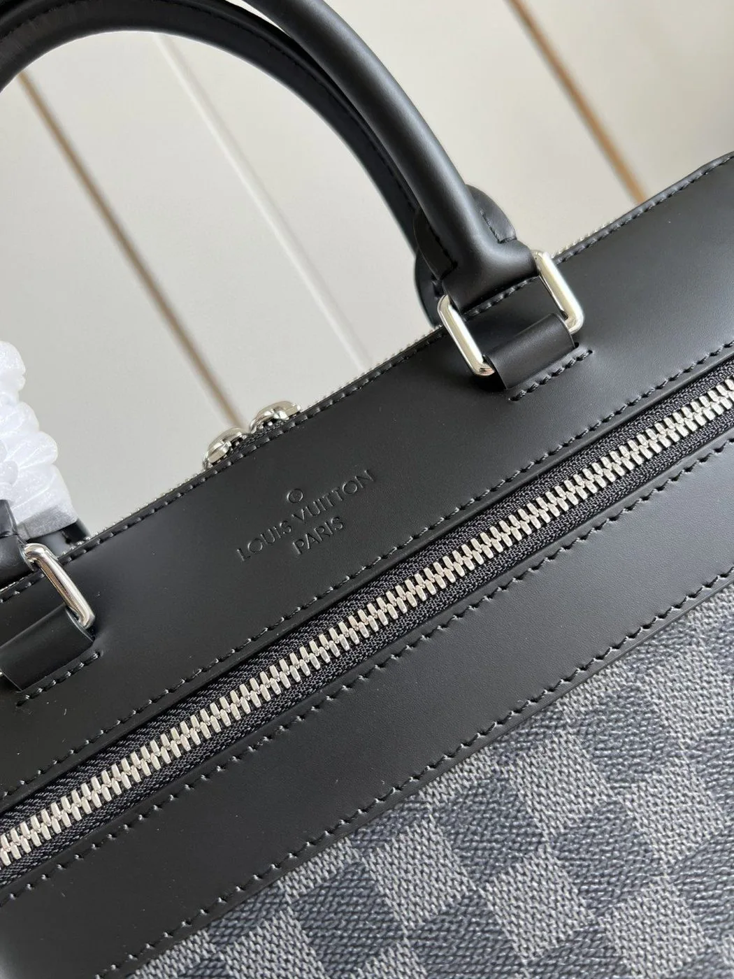 Alternative view of Louis Vuitton Porte Documents Jour Business Bag Damier Graphite