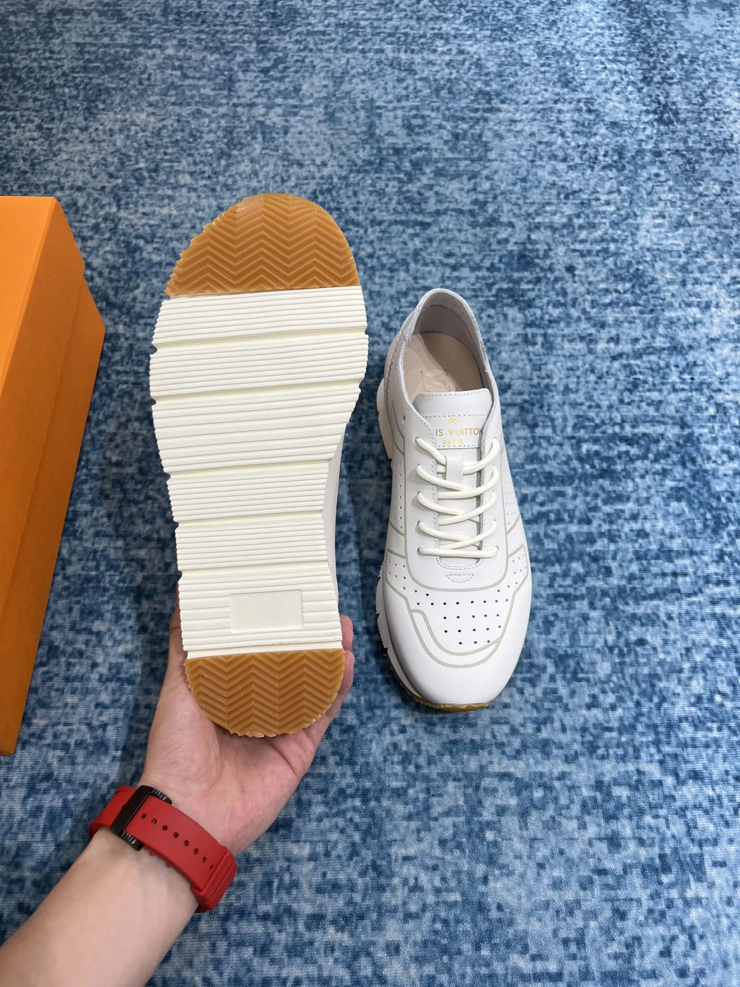 Louis Vuitton Formal Dimension High Derby Rubber White - Image 8