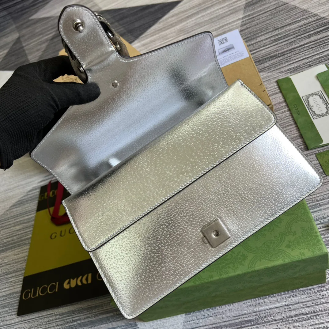 Gucci Dionysus Small Shoulder Bag / Silver Palladium Hardware - Image 6