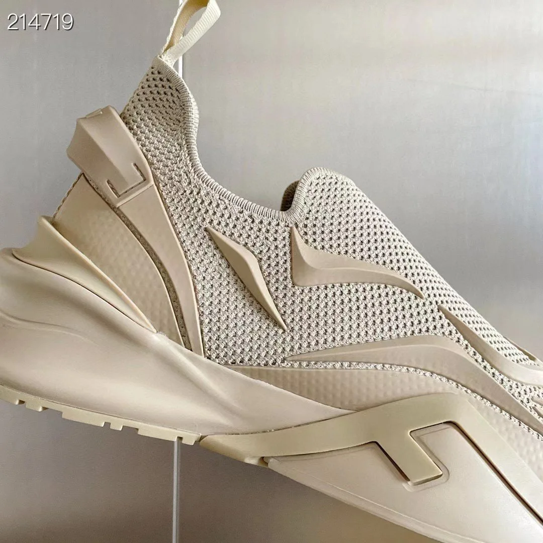 Fendi Flow Beige Sneakers 7E1504AHI8F0EJB - Image 9