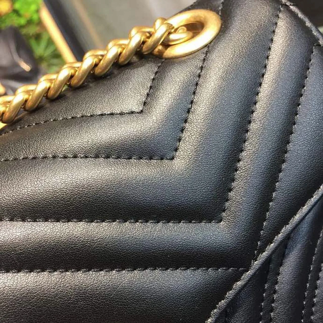 Gucci GG Marmont Small Matelassé Shoulder Bag Black / - Image 5