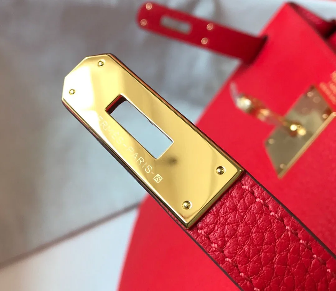 Alternative view of Hermes Kelly 28 Rouge Casaque Togo Bag