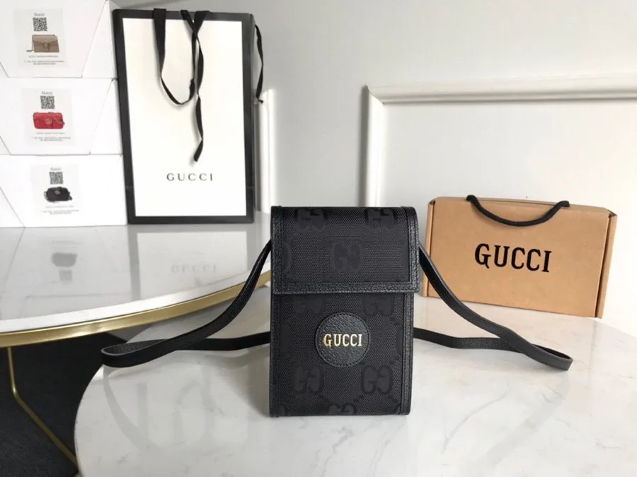 Gucci Off The Grid Mini Bag Black GG Made From ECONYL® / - Image 5
