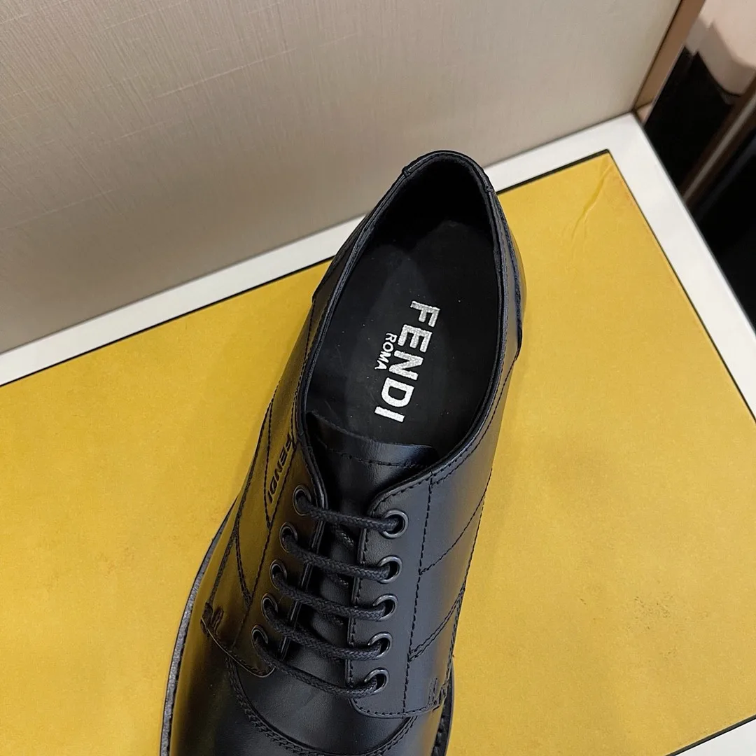 Fendi Force Matte Black Shoes - Image 7