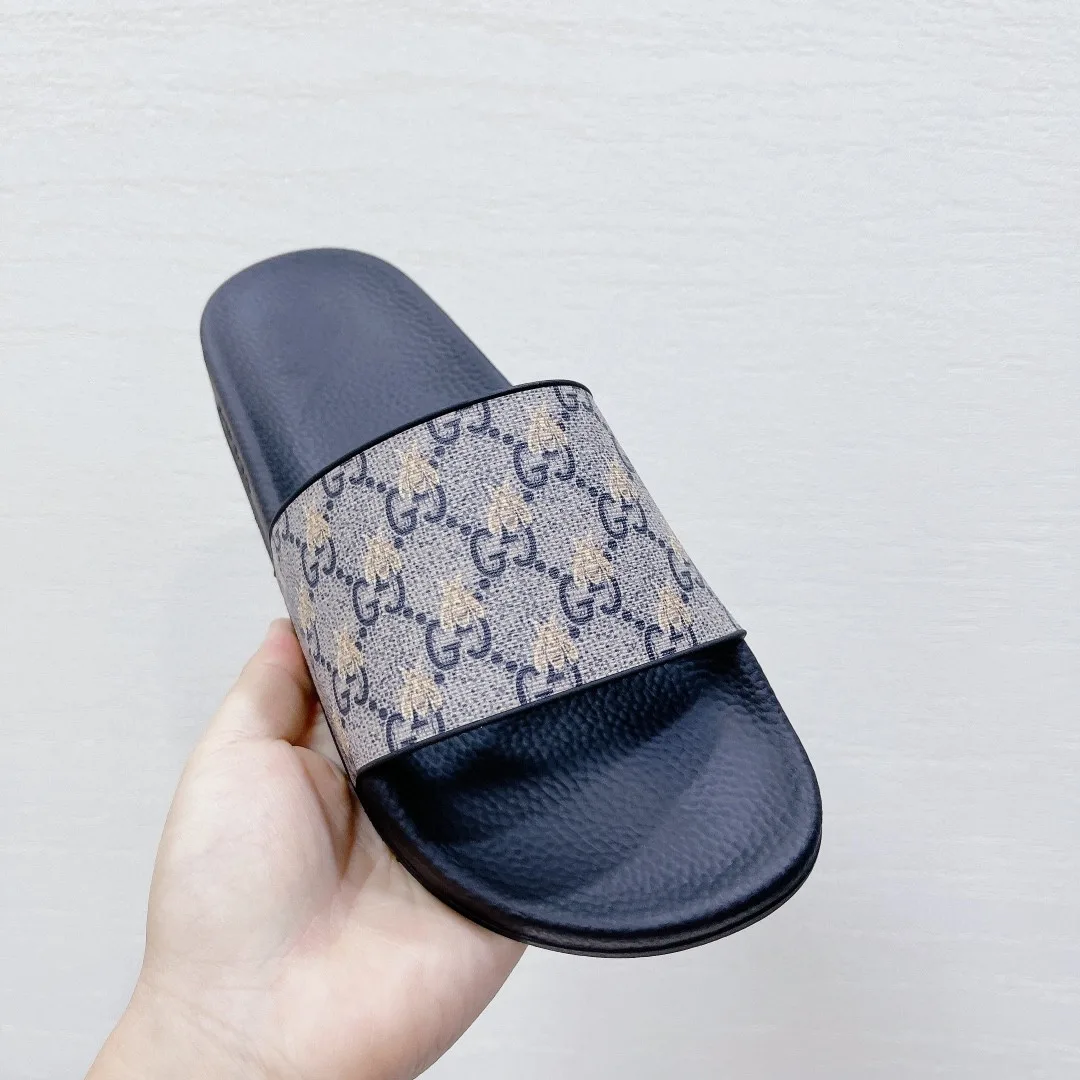 Gucci Women’s GG Slide Sandal With Bees Black - Image 8