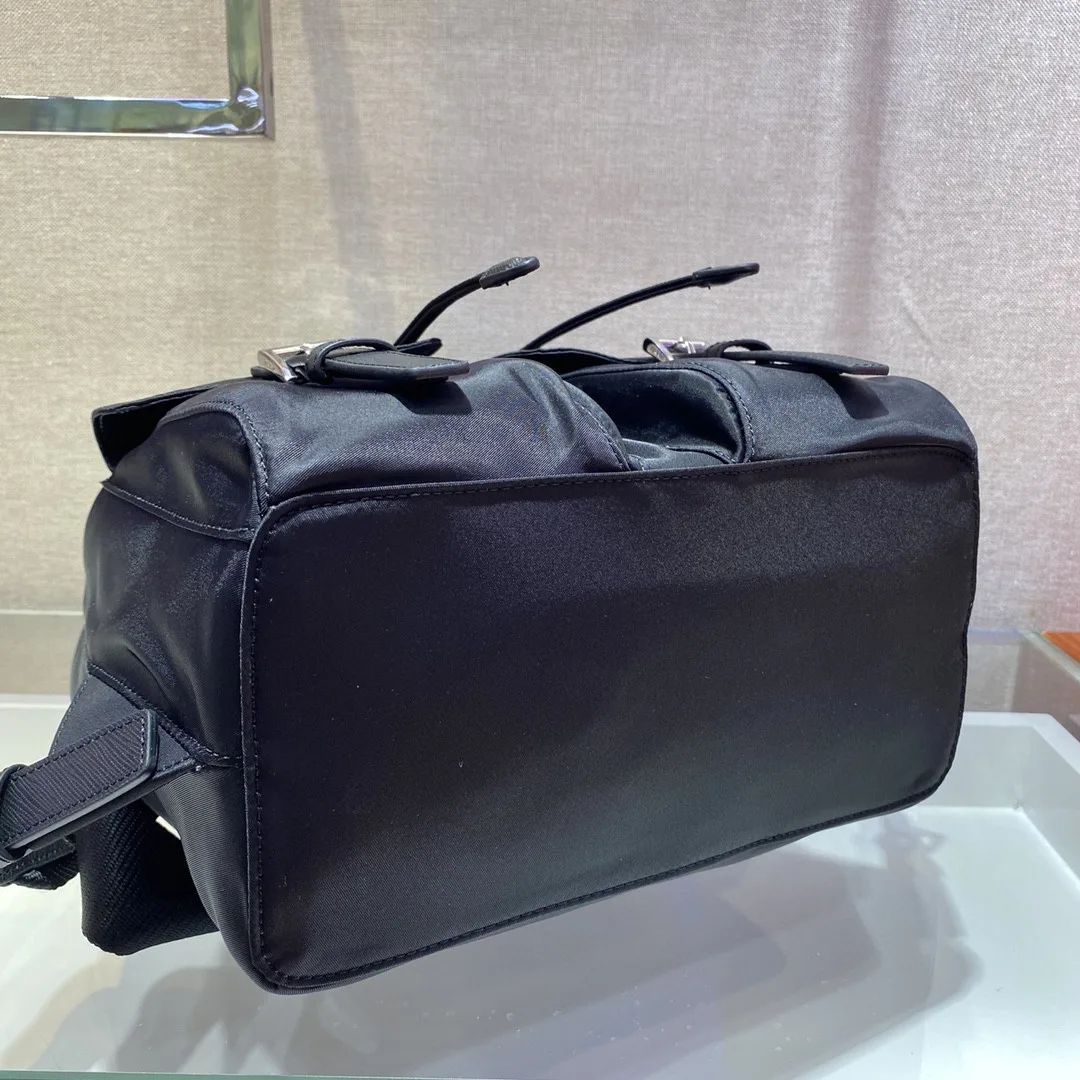 Prada Small Re-Nylon Backpack Black - Image 3