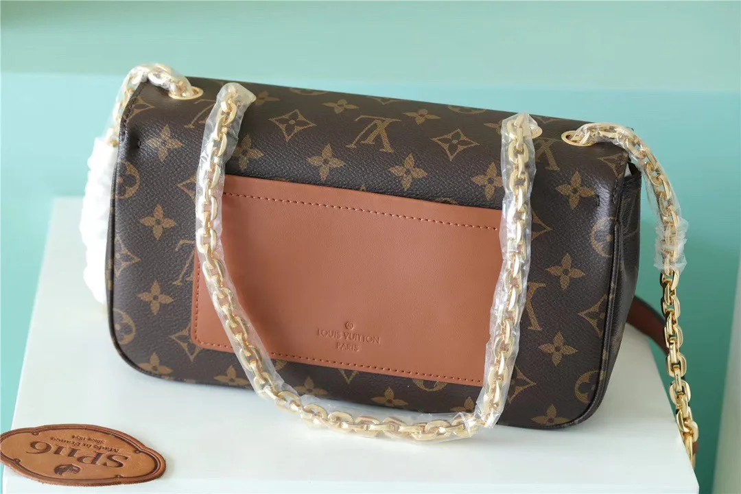 Louis Vuitton Marceau Crossbody Bag / Monogram Caramel Brown Gold Hardware - Image 13