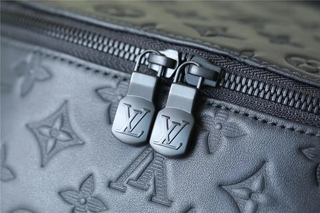 Louis Vuitton Racer Backpack Monogram Shadow Black - Image 4