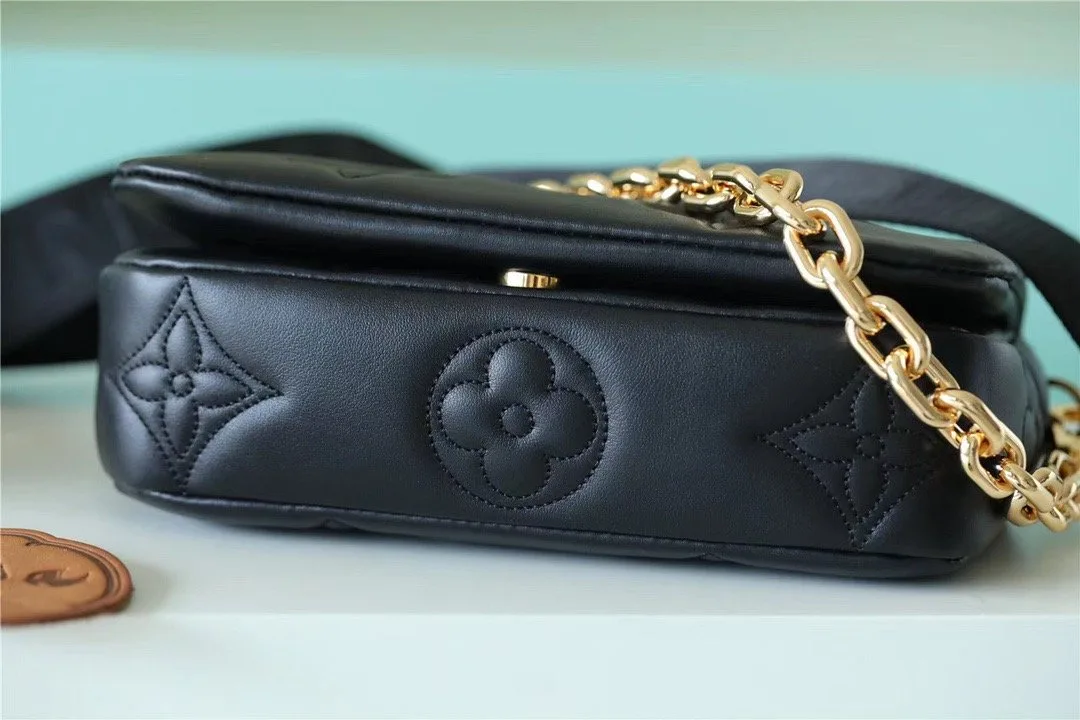 Alternative view of Louis Vuitton Wallet On Strap Bubblegram Monogram In Wallets and Small Leather Goods / LV