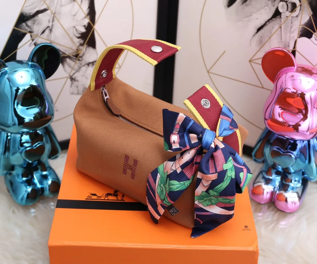 Hermes Bride A Brac Case Brown Bag - Image 3