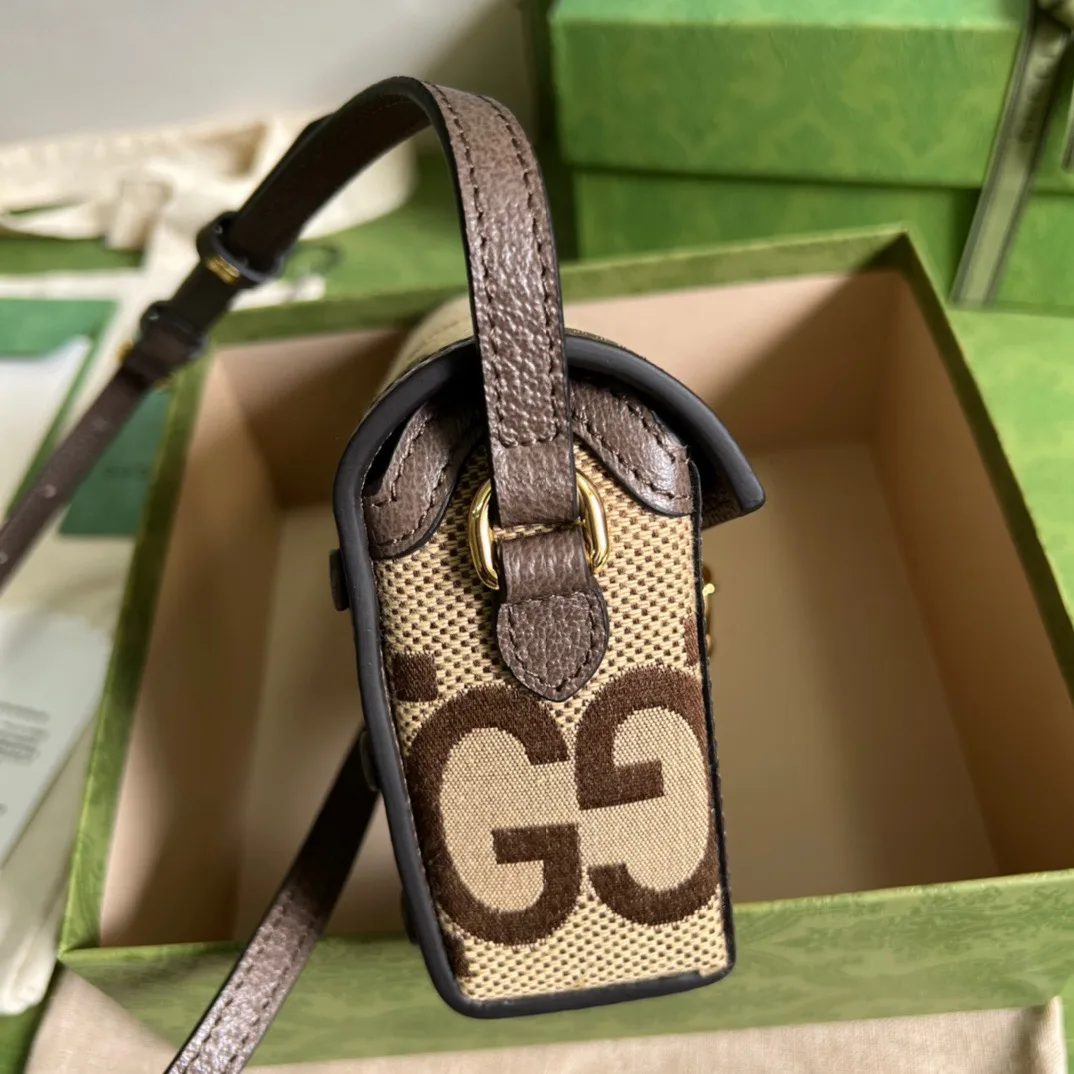 Gucci Horsebit 1955 Mini Bag Brown - Image 3