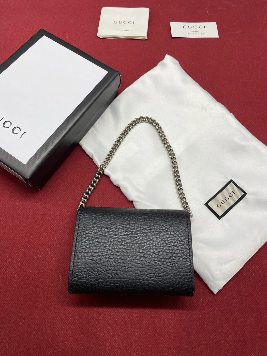 Gucci Dionysus Black Chain Super Mini Bags / GC - Image 7