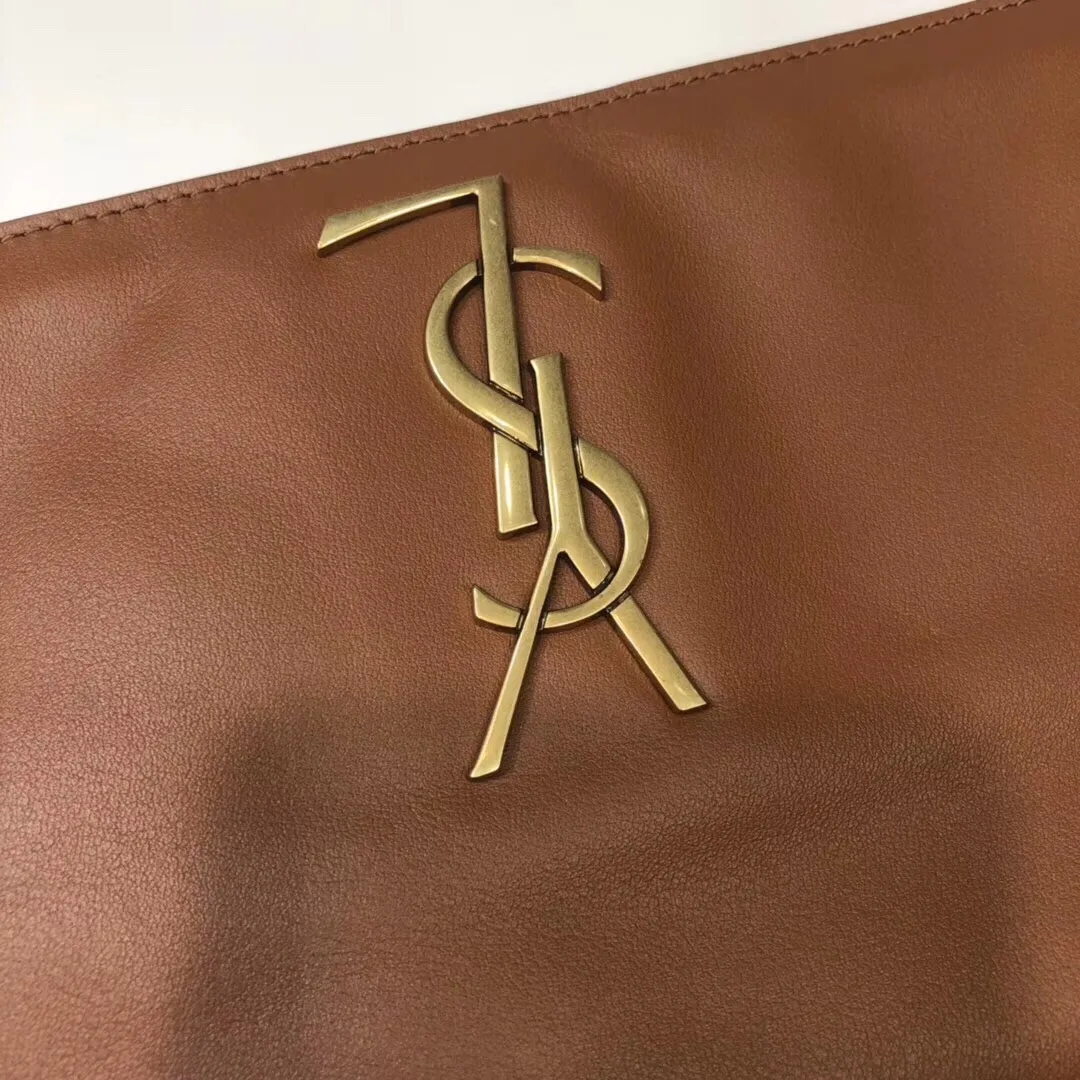 Saint Laurent Kate Medium Reversible Chain Bag Brown / YSL - Image 3