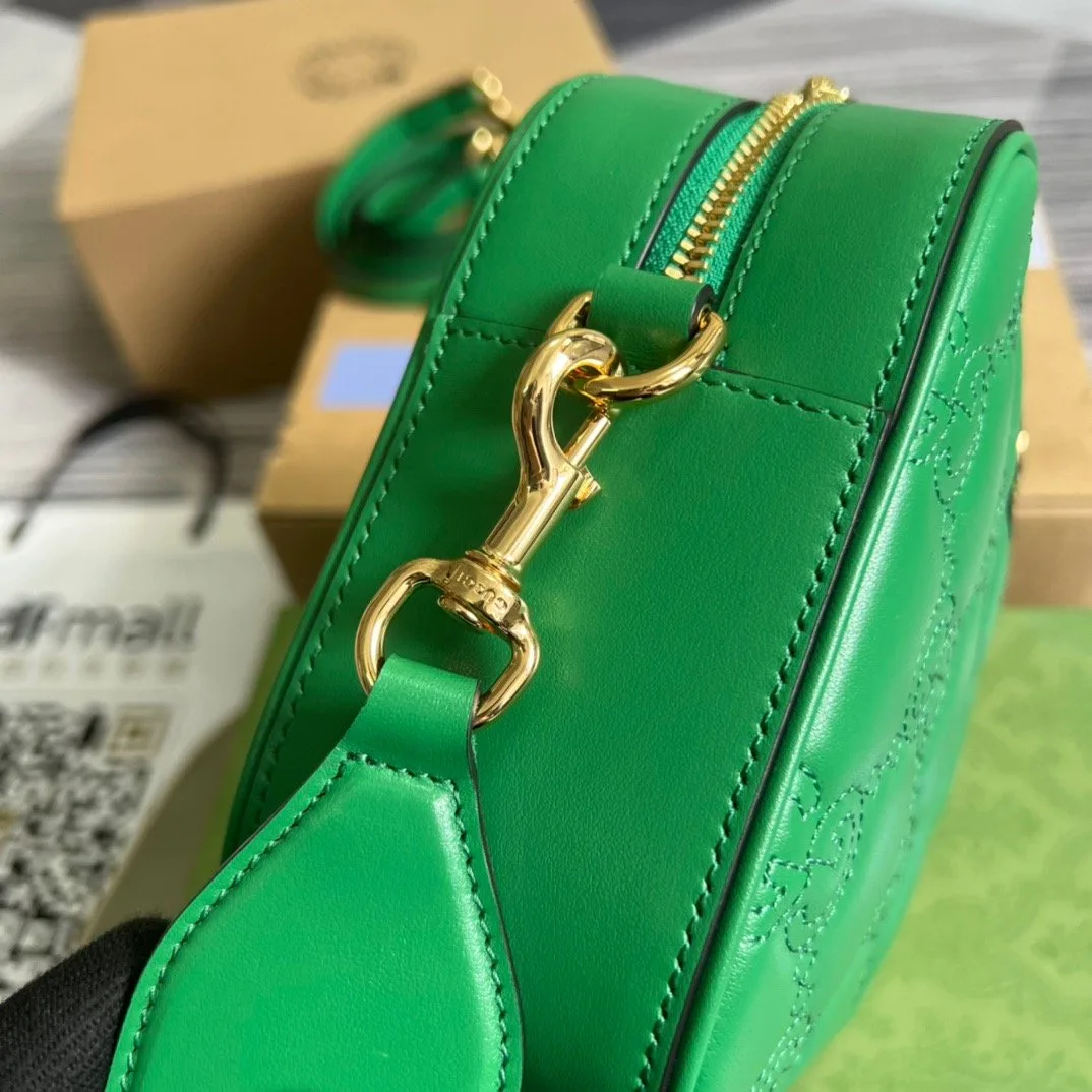 Gucci Matelasse Shoulder Bag Green - Image 3