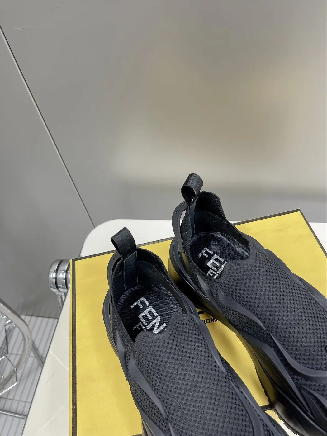Alternative view of Fendi Low Trainers Sneakers Black