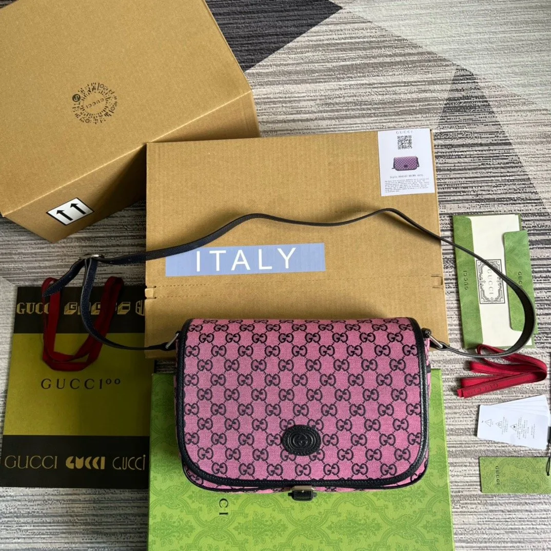 Alternative view of Gucci Gucci Childrens GG Multicolor Messenger Bag /
