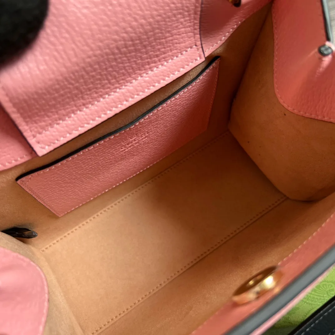 Gucci Diana Mini Tote Bag Pink - Image 4