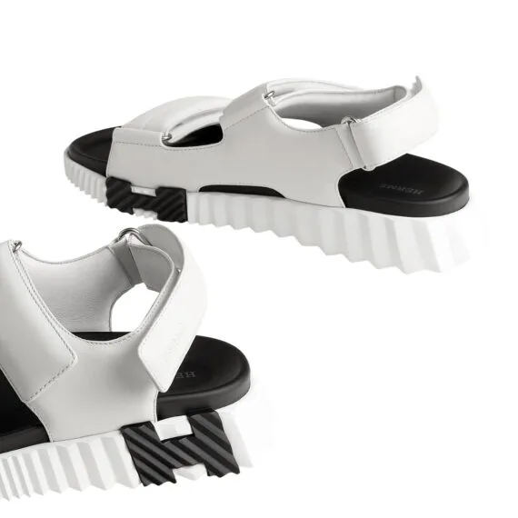 Hermes Junior Sandals Blanc - Image 3