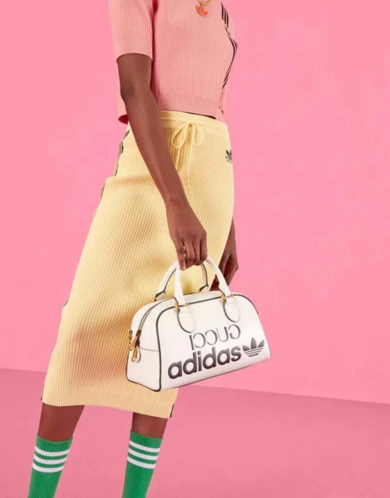 Alternative view of Gucci x Adidas Mini Duffle Bag White