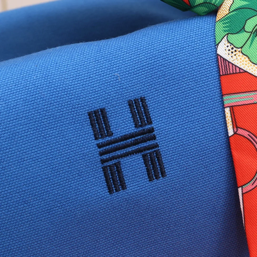 Hermes Bride A Brac Case Blue Bag - Image 5