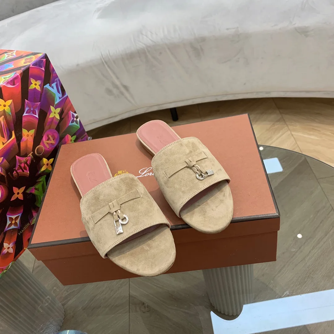 Loro Piana Summer Charms Sandal Egyptian Rock - FAI5580 D02I - Image 6