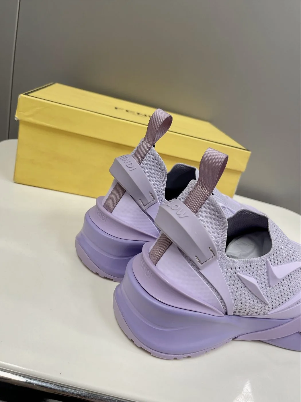 Fendi Low Trainers Sneakers Violet - Image 2