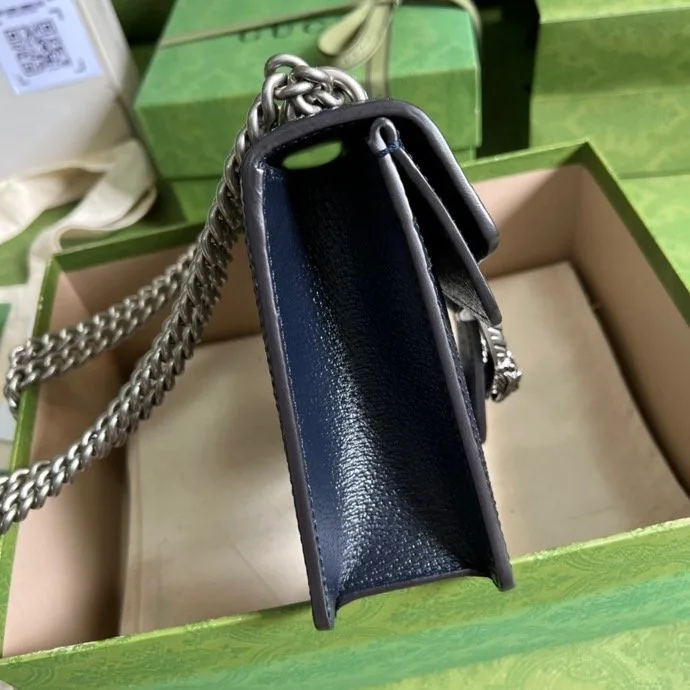 Gucci Dionysus Mini Bag Beige And Blue GG Supreme Canvas / - Image 7