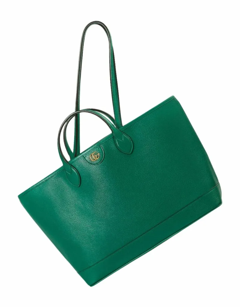 Gucci Ophidia Medium Tote Green Bag DJ20G 3120- 15.1 Inches/ - Image 5
