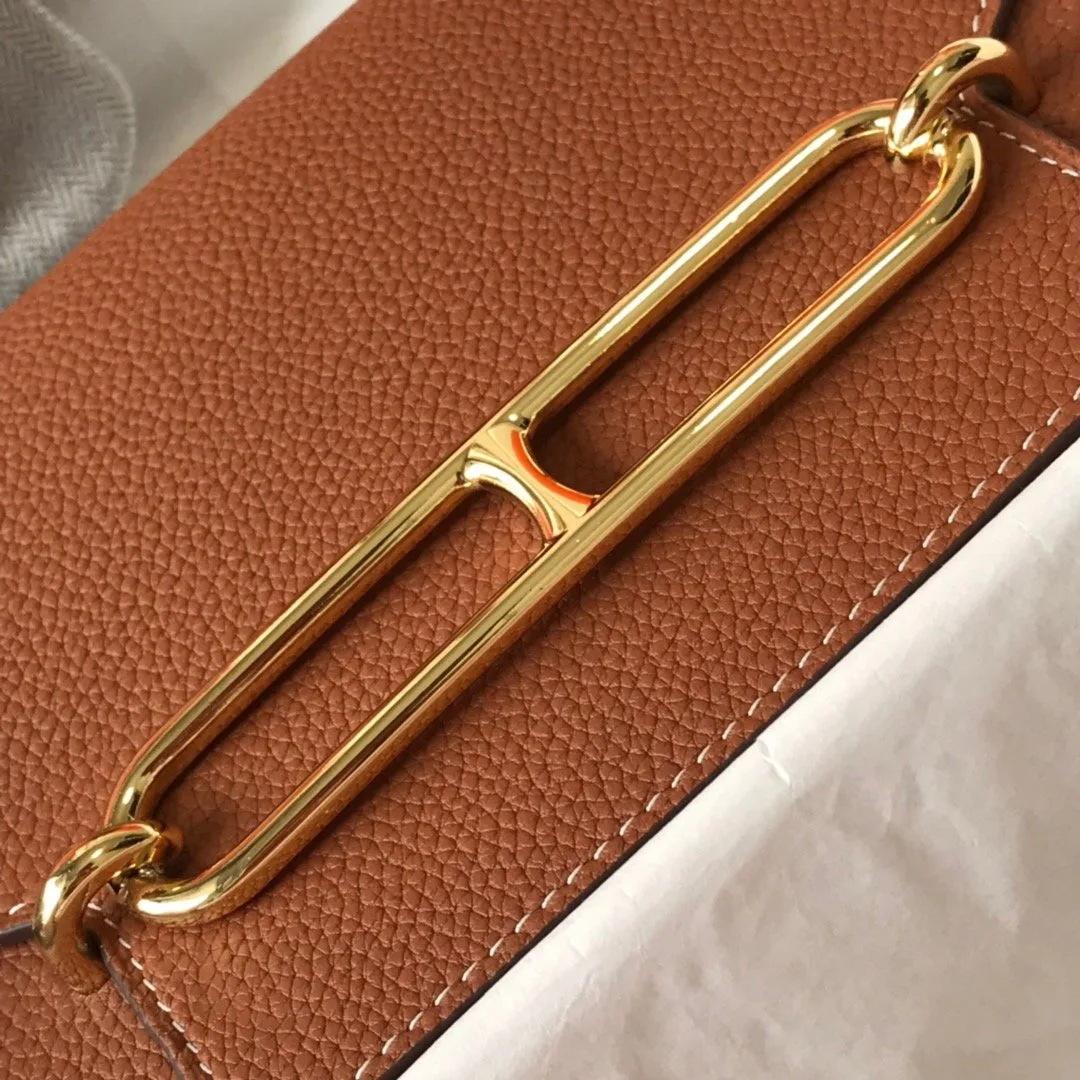 Hermes Mini Evercolor Sac Roulis 19 Brown - Image 6