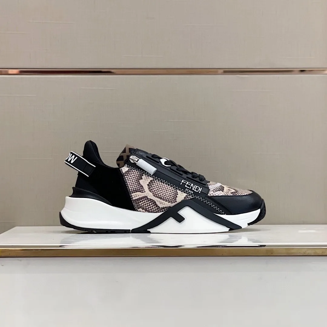 Fendi Flow Sneakers Black - Image 5