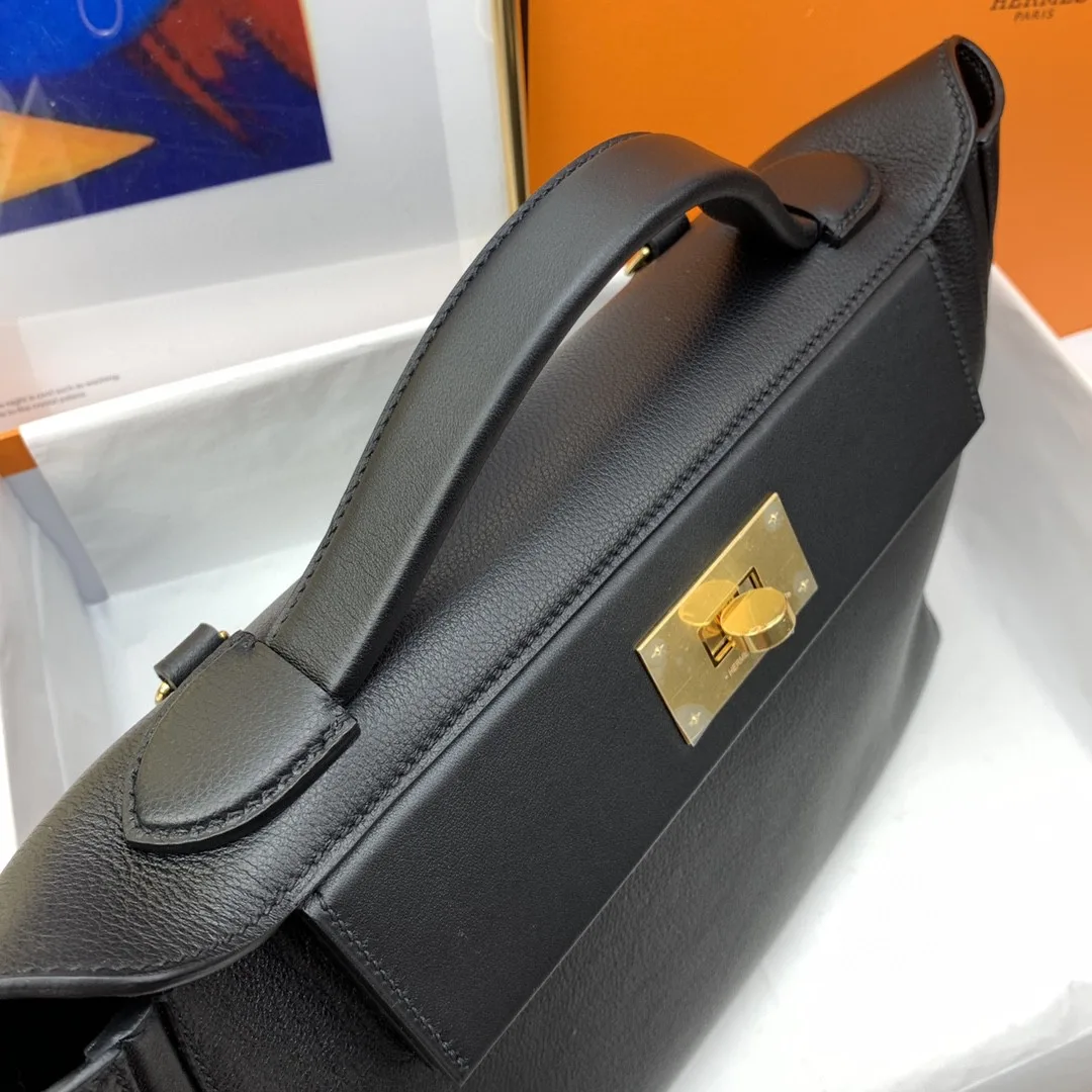 Hermes Clemence Swift Black - Image 4