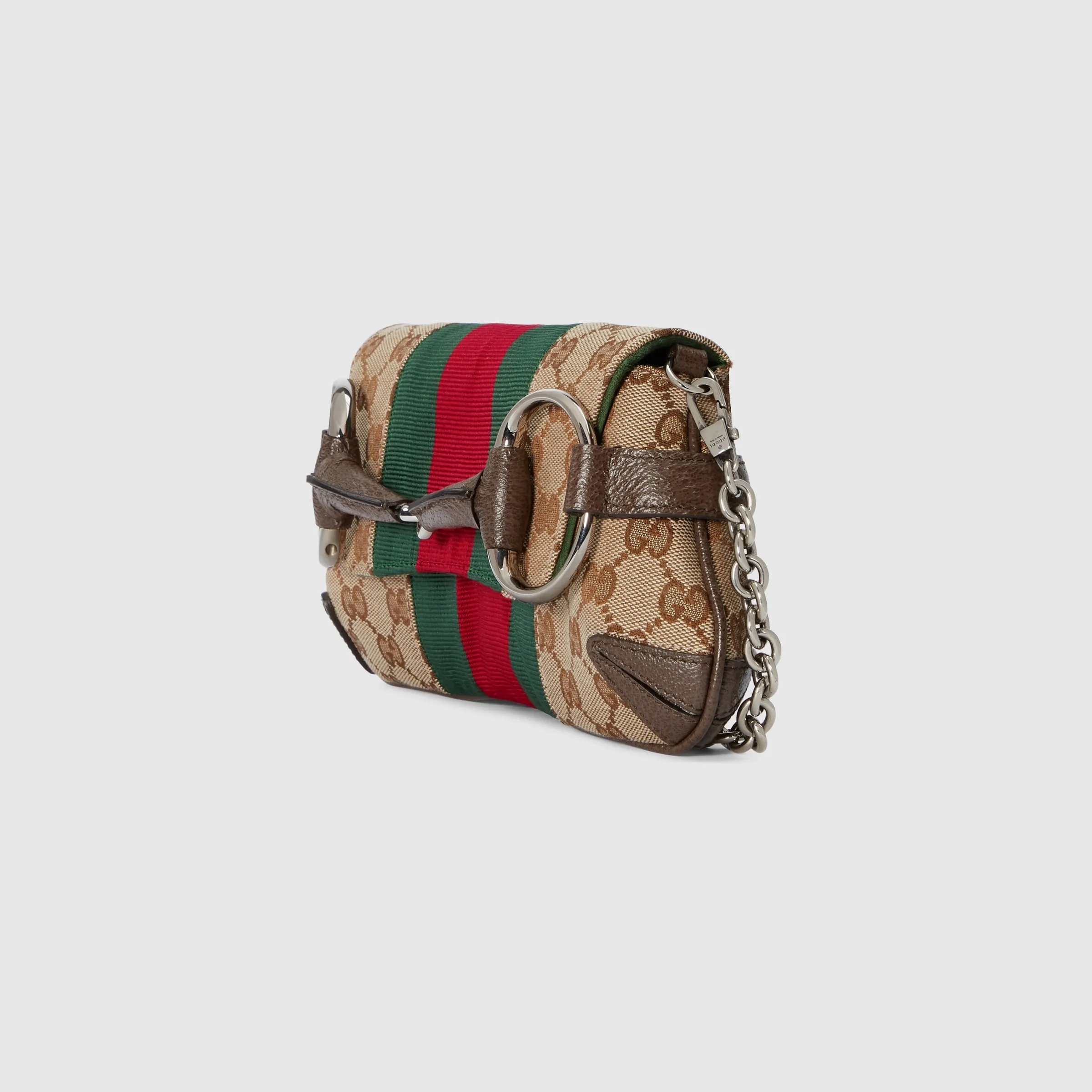 Gucci Horsebit Chain Small Shoulder Bag FACM2 8747 - / 10.6 Inches - Image 5