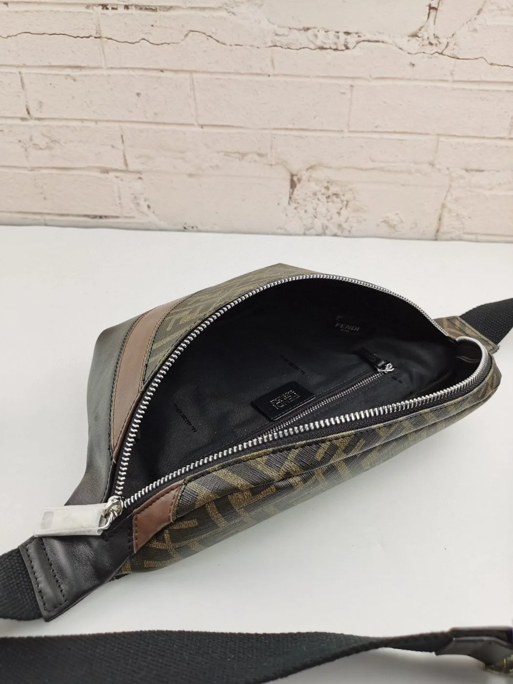 Fendi Belt Bag Khaki/Brown - Image 7