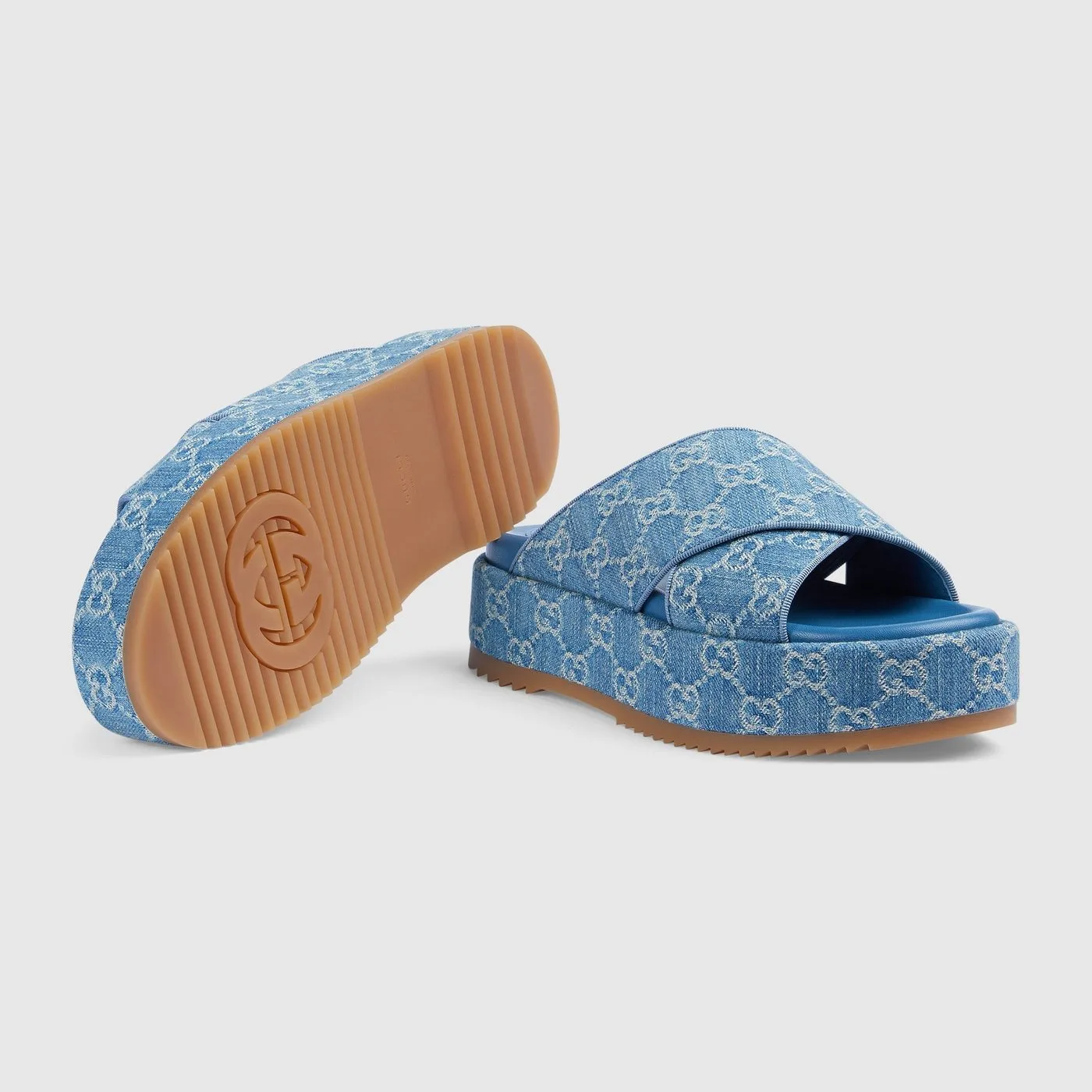 Alternative view of Gucci Women GG Platform Slide Sandal