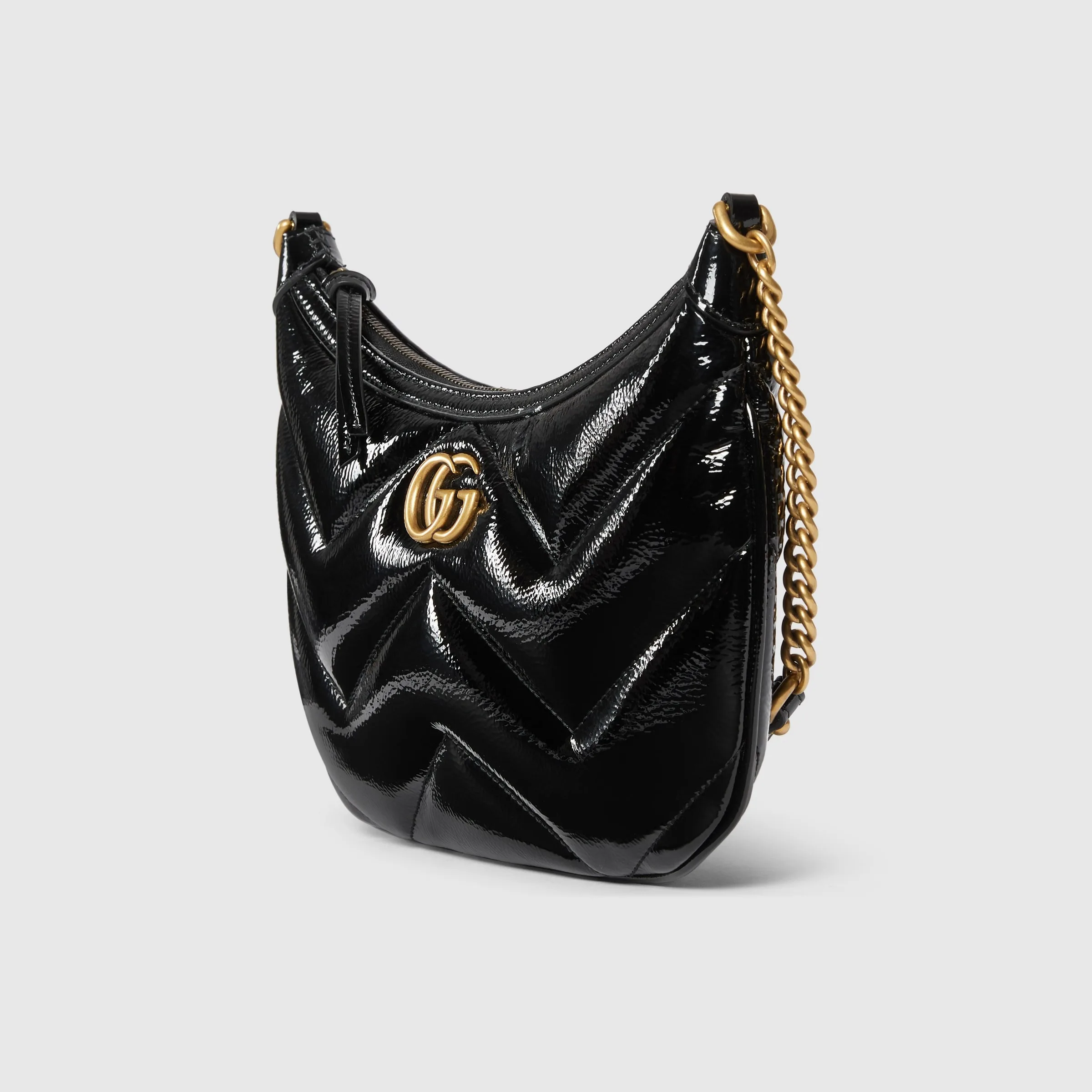 Gucci GG Marmont Small Shoulder Bag Black 10.2 Inches/ - Image 4
