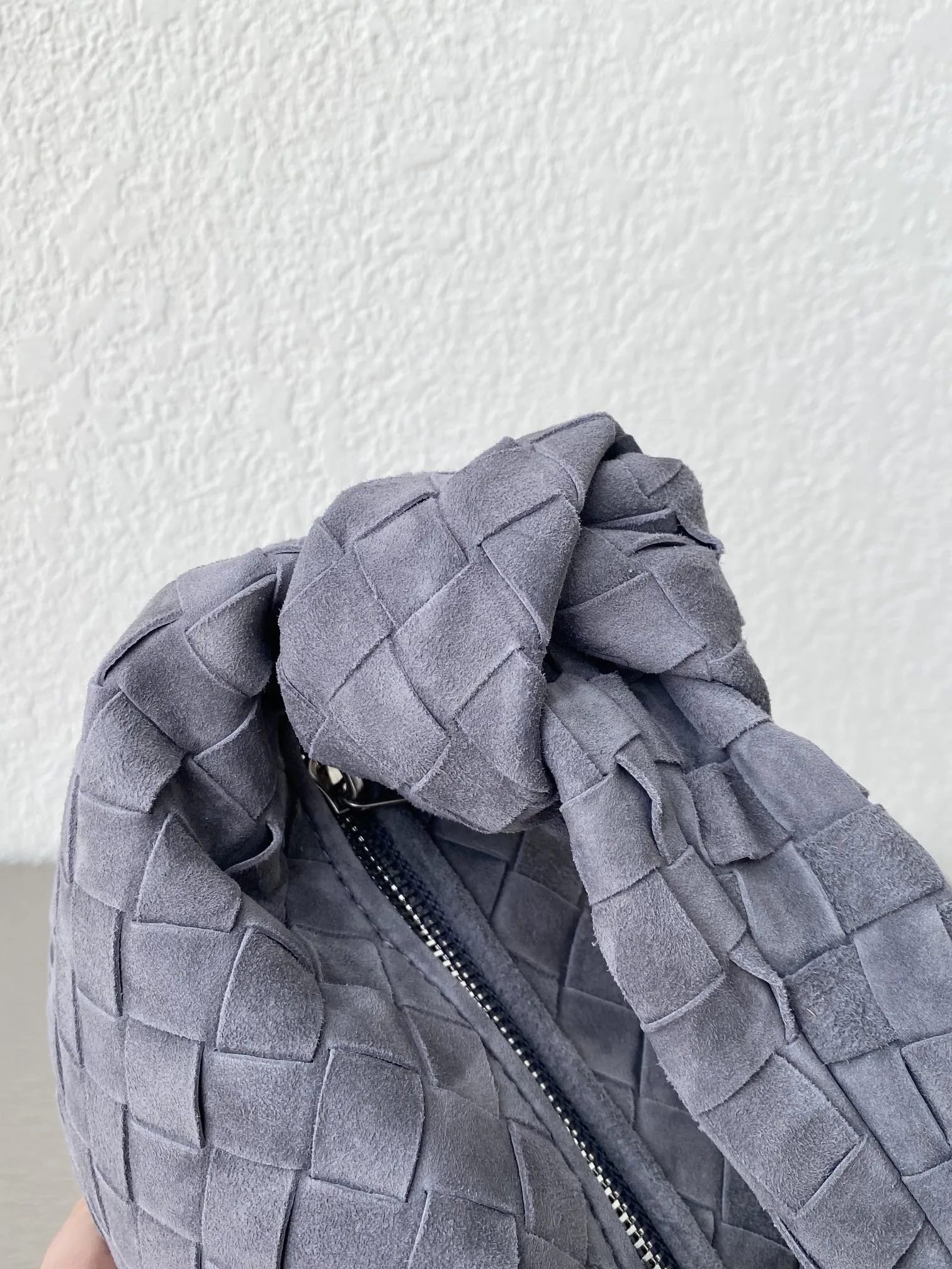 Bottega Veneta Mini Jodie Bag Gray - Image 7